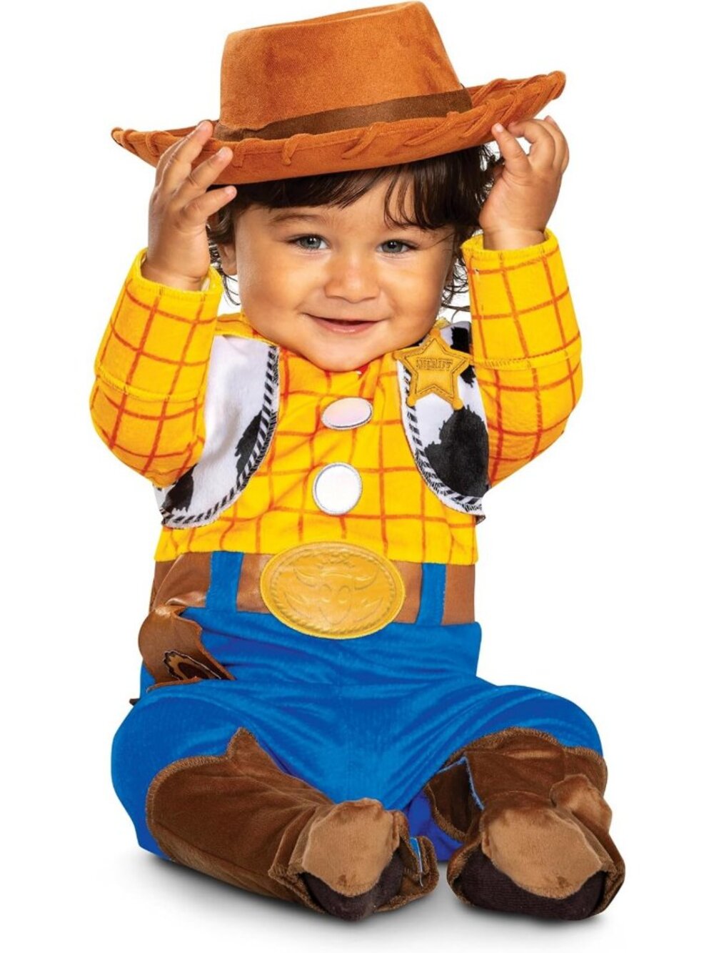 Adorable Infant Woody Costume for Toddlers, Official Halloween Outfit (6-12M)